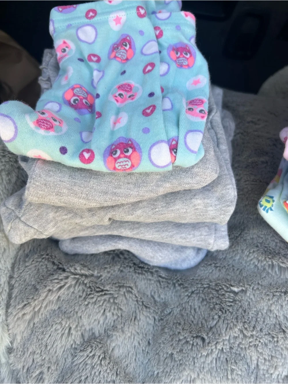 Carter's Girls Multi-Pattern Pink & Light Blue Pajama Set Lot
